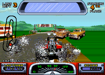 Road Riot 4WD (set 1, 13 Nov 1991) Screenthot 2